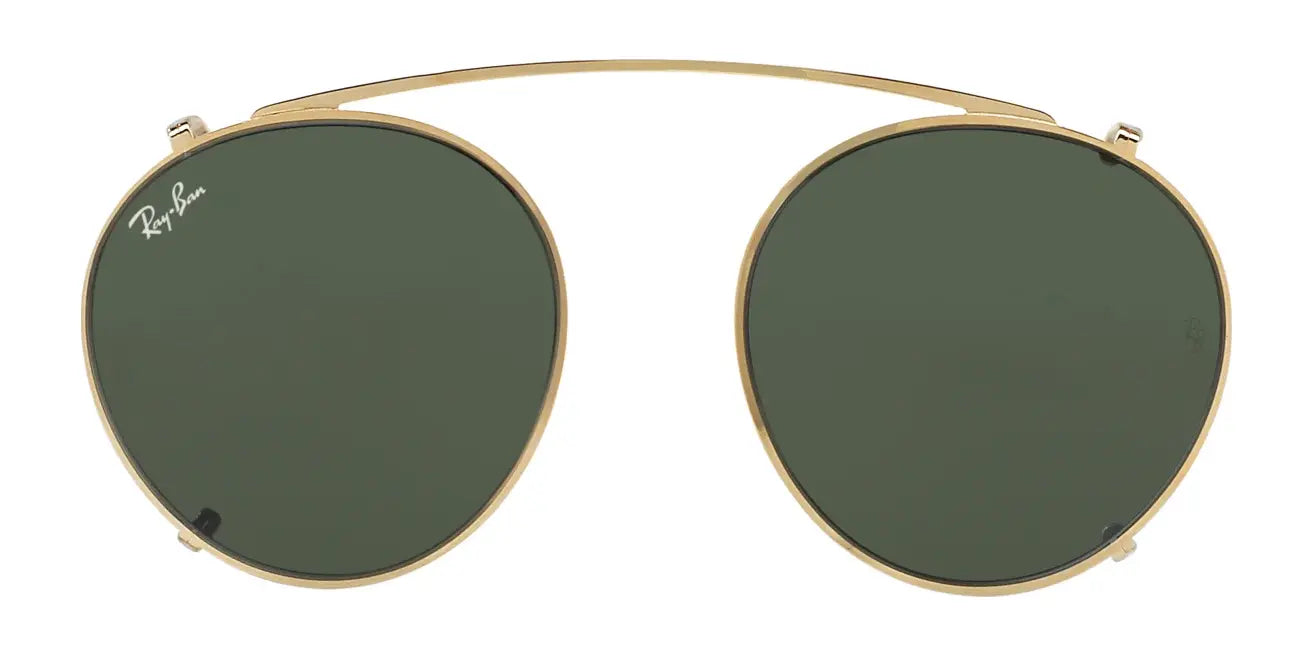 Ray-Ban RX2447C Clip-On Sunglasses Arista Gold / G-15 Green Ray-Ban RX2447C Clip-On Sunglasses Arista Gold / G-15 Green