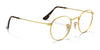 Ray-Ban ROUND METAL RX3447V Eyeglasses / Arista Gold №2500 / Size 47