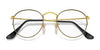 Ray-Ban ROUND METAL RX3447V Eyeglasses / Arista Gold №2500 / Size 47