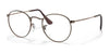 Ray-Ban ROUND METAL RX3447V Eyeglasses / Bronze/Copper №3120 / Size 50