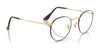 Ray-Ban ROUND METAL RX3447V Eyeglasses / Arista Gold №2500 / Size 47