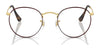 Ray-Ban ROUND METAL RX3447V Eyeglasses / Arista Gold №2500 / Size 47