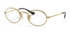 Ray-Ban OVAL RX3547V Eyeglasses / Arista Gold №2500 / Size 48
