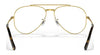 Ray-Ban NEW AVIATOR RX3625V Eyeglasses / Gold №3086 / Size 55