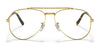 Ray-Ban NEW AVIATOR RX3625V Eyeglasses / Gold №3086 / Size 55