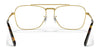 Ray-Ban NEW CARAVAN RX3636V Eyeglasses / Gold №3086 / Size 55