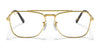 Ray-Ban NEW CARAVAN RX3636V Eyeglasses / Gold №3086 / Size 55