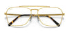 Ray-Ban NEW CARAVAN RX3636V Eyeglasses / Gold №3086 / Size 55