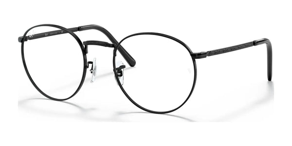 Ray-Ban NEW ROUND RX3637V Eyeglasses / Black №2509 / Size 47