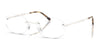 Ray-Ban RX3767V Eyeglasses / White №3205 / Size 50