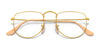 Ray-Ban ELON RX3958V Eyeglasses / Silver №2501 / Clear / Size 47