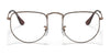 Ray-Ban ELON RX3958V Eyeglasses / Silver №2501 / Clear / Size 47