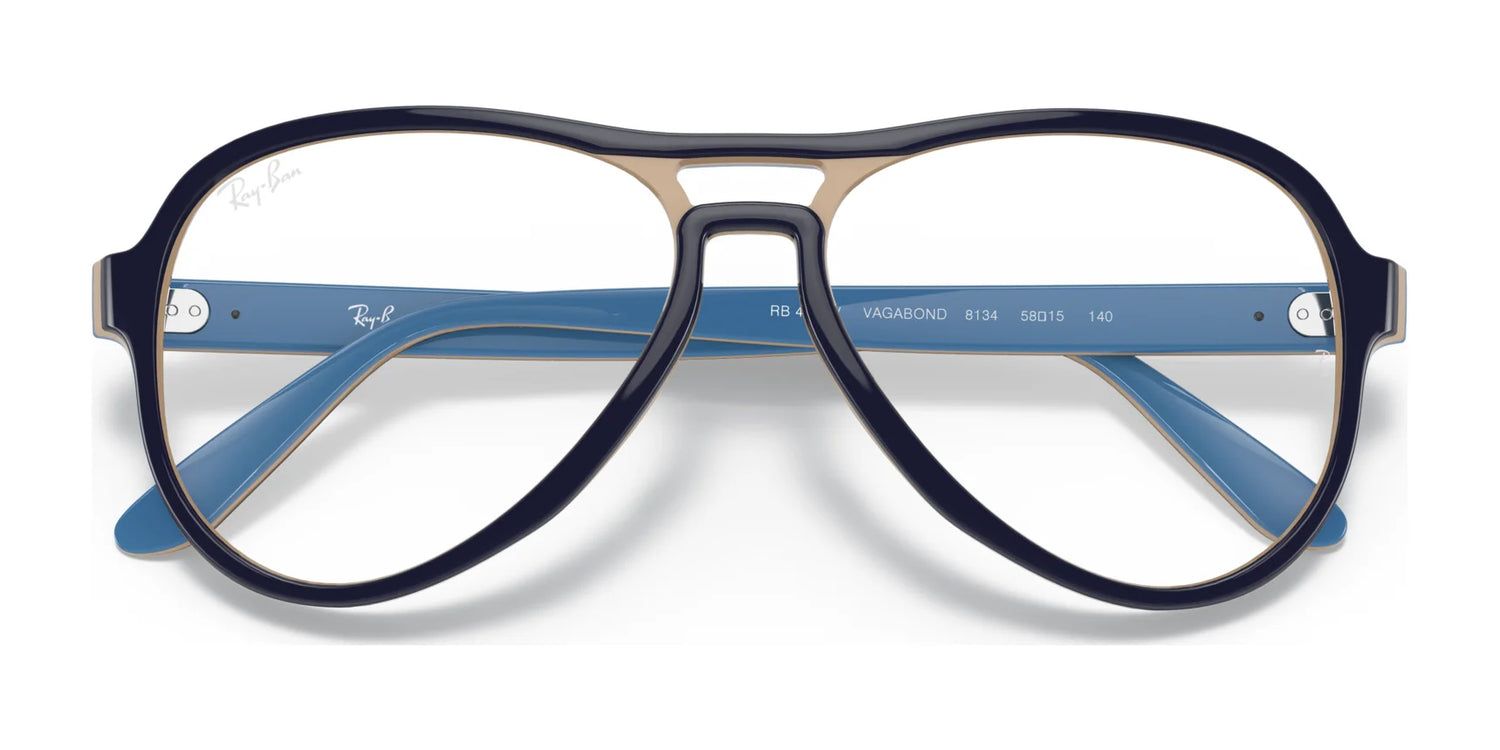 Ray-Ban VAGABOND RX4355V Eyeglasses | Size 55 Ray-Ban VAGABOND RX4355V Eyeglasses | Size 55