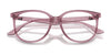 Ray-Ban RX4378V Eyeglasses / Opal Light Violet №8413 / Size 52