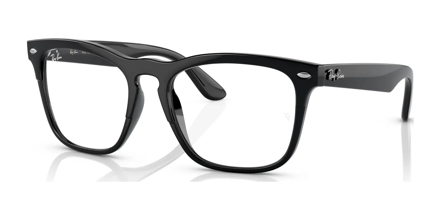 Ray-Ban STEVE RX4487V Eyeglasses Black / Clear Ray-Ban STEVE RX4487V Eyeglasses Black / Clear