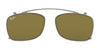Ray-Ban RX5228C Clip-On Sunglasses / Gunmetal №250273 / B-15 Brown (3N 13.5%) / Size 53