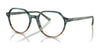 Ray-Ban THALIA RX5395 Eyeglasses / Striped Blue & Green №8252 / Size 49