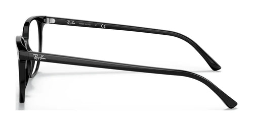 Ray-Ban ELLIOT RX5397F Eyeglasses / Size 52 / Black №2000