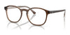 Ray-Ban RX5417F Eyeglasses | Size 52 / Brown On Transparent Light Brown №8365 / Clear