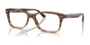 Ray-Ban RX5428 Eyeglasses / Striped Brown & Green №8255 / Size 55
