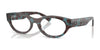 Ray-Ban RX5447 Eyeglasses / Black On Transparent №2034 / Size 51
