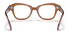 Ray-Ban STATE STREET RX5486 Eyeglasses | Size 48 / Transparent Brown №8179