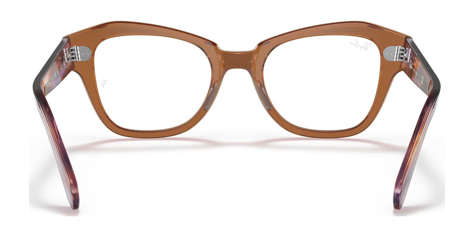 Ray-Ban STATE STREET RX5486 Eyeglasses | Size 48 Ray-Ban STATE STREET RX5486 Eyeglasses | Size 48