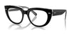 Ray-Ban DOREEN RX5586 Eyeglasses / Black On Transparent №2034 / Size 48