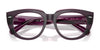 Ray-Ban DOREEN RX5586 Eyeglasses / Black On Transparent №2034 / Size 48