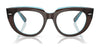 Ray-Ban DOREEN RX5586 Eyeglasses / Black On Transparent №2034 / Size 48