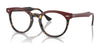 Ray-Ban EAGLEEYE RX5598 Eyeglasses / Bordeaux On Yellow Havana №8250 / Size 49