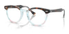 Ray-Ban EAGLEEYE RX5598 Eyeglasses / Dark Havana On Multicolor №8401 / Size 49
