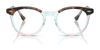 Ray-Ban EAGLEEYE RX5598 Eyeglasses / Blue On Havana №8378 / Size 51