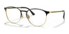 Ray-Ban RX6375 Eyeglasses / Black On Gold №2890 / Size 51