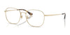 Ray-Ban RX6418D Eyeglasses | Size 53 / Pale Gold №2993