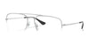 Ray-Ban THE GENERAL GAZE RX6441 Eyeglasses | Size 56 / Silver №2501