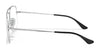 Ray-Ban THE GENERAL GAZE RX6441 Eyeglasses | Size 56 / Silver №2501