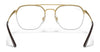 Ray-Ban RX6444 Eyeglasses | Size 53 / Arista Gold №2500 / Clear