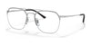 Ray-Ban RX6444 Eyeglasses | Size 53 / Silver №2501 / Clear