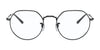 Ray-Ban JACK RX6465F Eyeglasses | Size 53 / Black №2509
