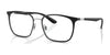 Ray-Ban RX6486 Eyeglasses / Black On Silver №2861 / Size 52