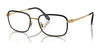 Ray-Ban RX6495 Eyeglasses | Size 54 / Black On Gold №2991