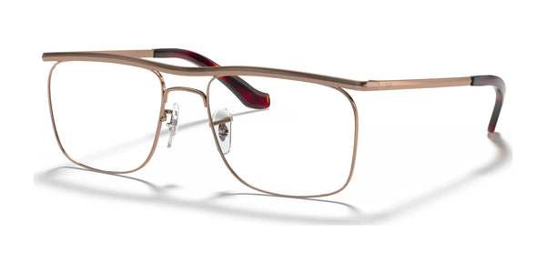 Ray-Ban OLYMPIAN IX RX6519 Eyeglasses | Size 54 / Brown №3078