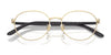 Ray-Ban RX6538D Eyeglasses | Size 53 / Black On Silver №2861
