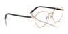 Ray-Ban RX6538D Eyeglasses | Size 53 / Black On Silver №2861