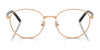 Ray-Ban RX6538D Eyeglasses | Size 53 / Black On Silver №2861