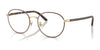 Ray-Ban RX6538D Eyeglasses | Size 53 / Havana On Pale Gold №3193