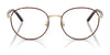 Ray-Ban RX6538D Eyeglasses | Size 53 / Black On Silver №2861