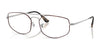 Ray-Ban EXPLORER 5 RX6545 Eyeglasses / Matte Havana On Matte Silver №3194 / Size 56