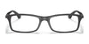Ray-Ban RX7017 Eyeglasses / Black On Green №5197 / Size 54